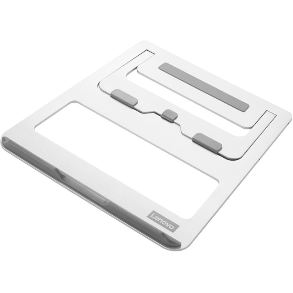 Lenovo Portable Aluminum Laptop Stand - Up to 15in Screen Support - 11.02 lb Load Capacity - 0.70inx10.24in Depth - GXF0X02618 MPN:GXF0X02618