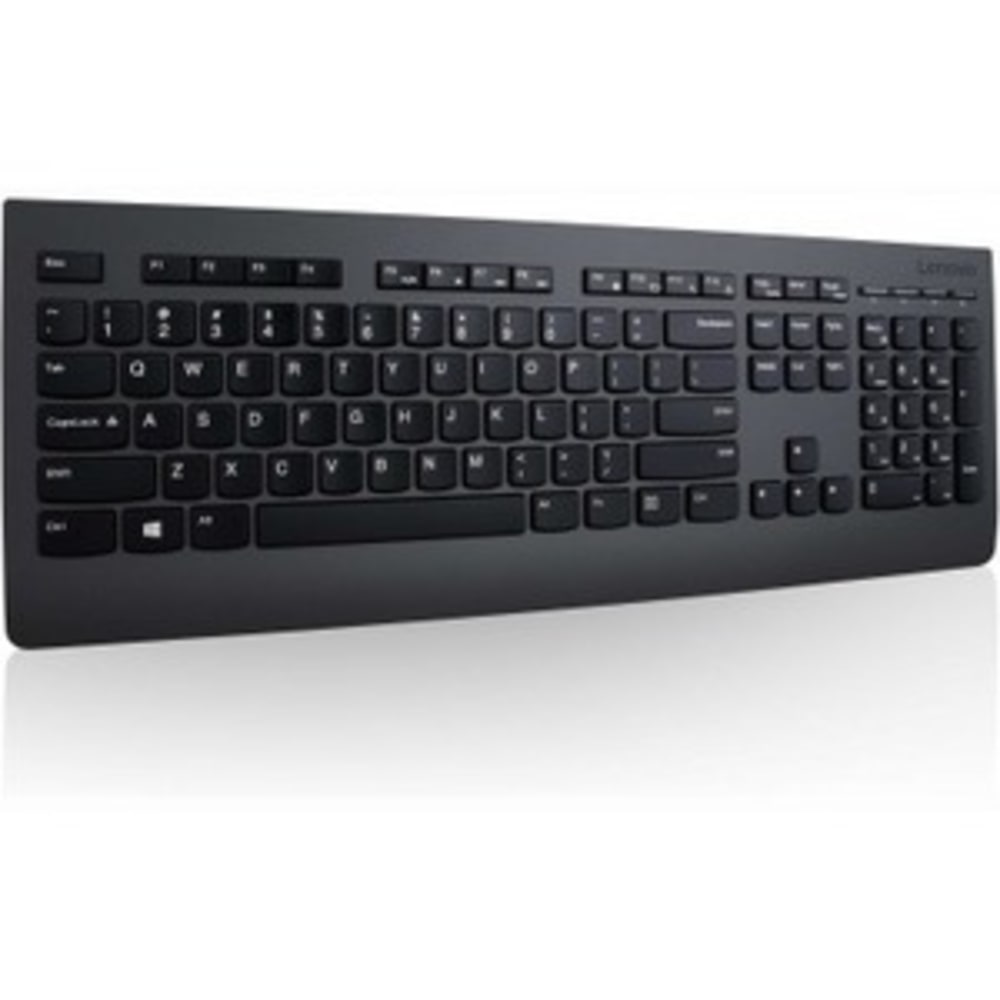 Lenovo Professional Wireless Keyboard - Wireless Connectivity - RF - USB Interface - Multimedia Hot Key(s) - 4X30H56841 MPN:4X30H56841