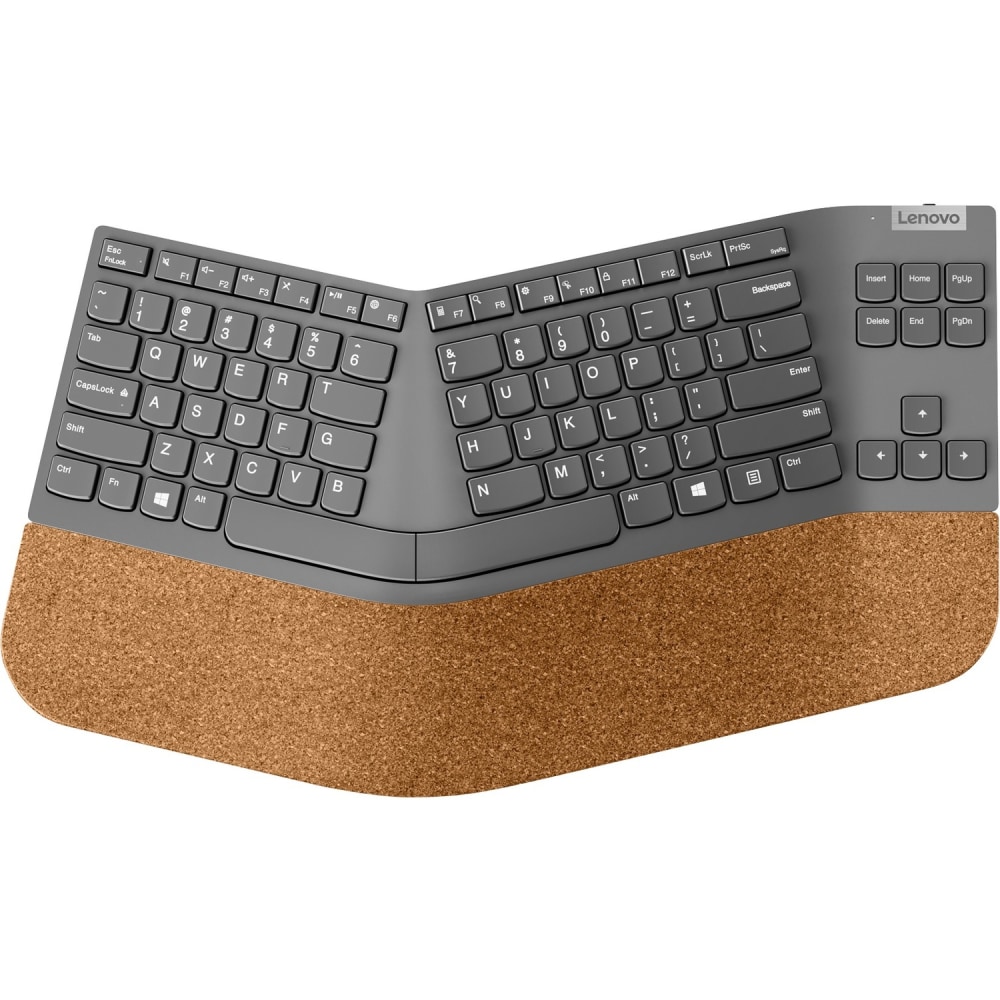 Lenovo Go Wireless Split Keyboard - US English - Wireless Connectivity - 2.40 GHz - English (US) - PC - 4Y41C33748 MPN:4Y41C33748
