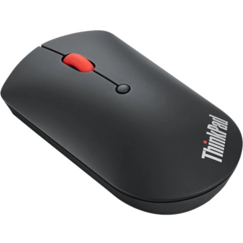 Lenovo ThinkPad Bluetooth Silent Mouse - Optical - Wireless - Bluetooth - Black - 2400 dpi - Scroll Wheel - 3 Button(s) MPN:4Y50X88822