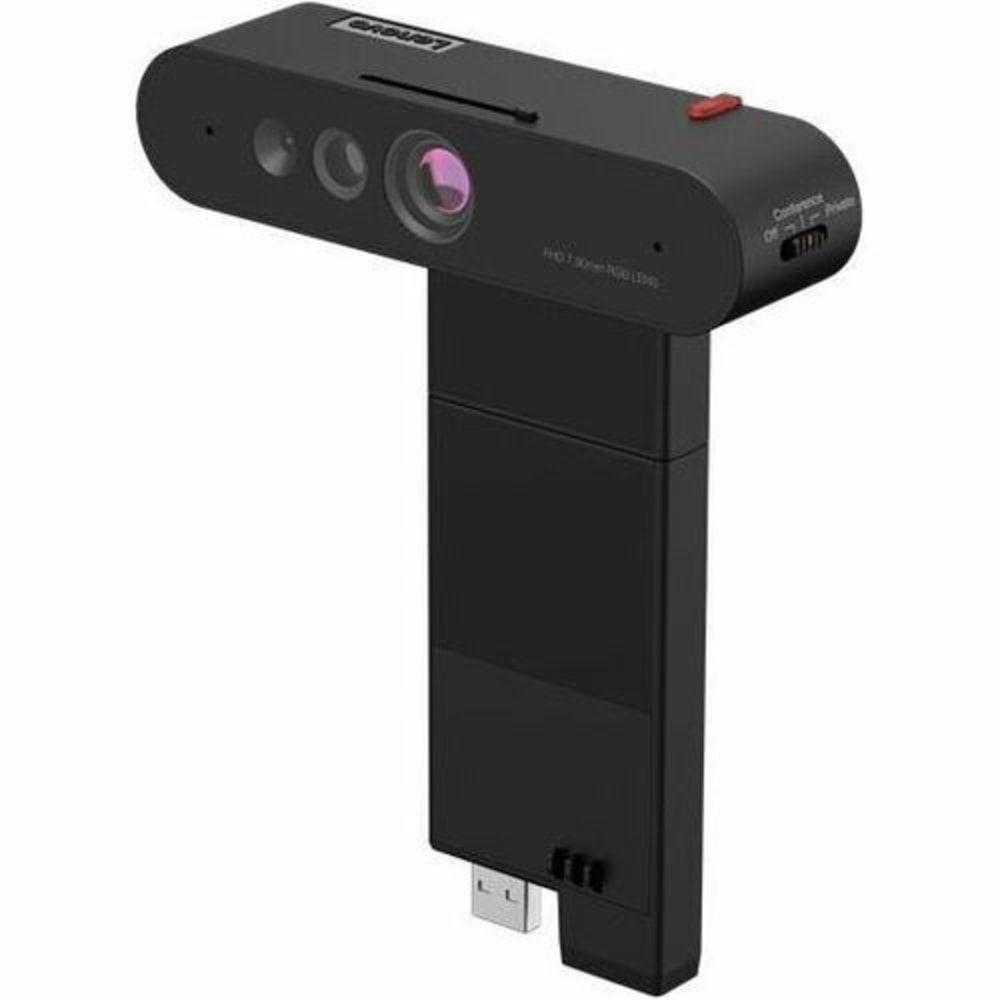 Lenovo ThinkVision MC60 (S) Webcam, Black, USB 2.0 Type A, 4XC1K97399 MPN:4XC1K97399