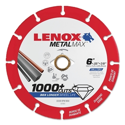 Lenox Diam Cutoff Wh Ag/Cs 6