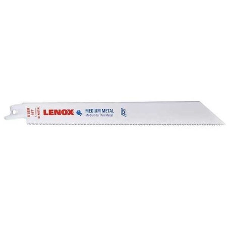 8 in x 18 TPI Reciprocating Saw Blade Combo Pack, LENOX MPN:20487B818R