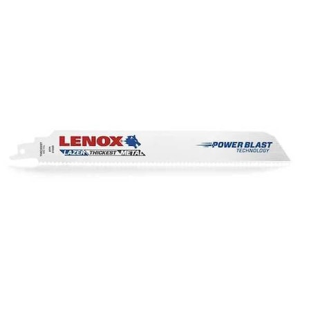 9 in x 10 TPI Reciprocating Saw Blade Pack, LENOX MPN:20524B960R