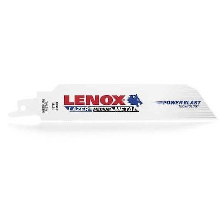 6 in x 18 TPI Reciprocating Saw Blade Combo Pack, LENOX MPN:22765OSB6118R