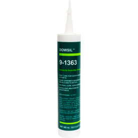 Dowsil™ 9-1363 Industrial Assembly Adhesive Silicone Sealant 300 ml Cartridge Black 4001703 - Pkg Qty 12