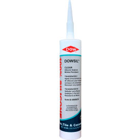 Dowsil™ Tub/Tile/Ceramic Silicone Sealant 305 ml Cartridge White 4045039 - Pkg Qty 12