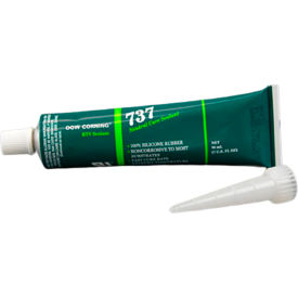 Dowsil™ 737 Neutral Cure Silicone Sealant 90 ml Tube Clear 4098499 - Pkg Qty 12