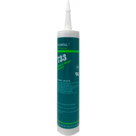 Dowsil™ 733 Glass & Metal Silicone Sealant 300 ml Cartridge Black 99179189 - Pkg Qty 12