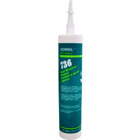 Dowsil™ 736 Heat Resistant Silicone Sealant 300 ml Cartridge Red 99179248 - Pkg Qty 12
