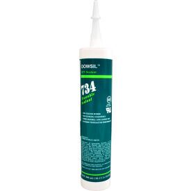 Dowsil™ 734 Flowable Adhesive Silicone Sealant 300 ml Cartridge White 99179270 - Pkg Qty 12