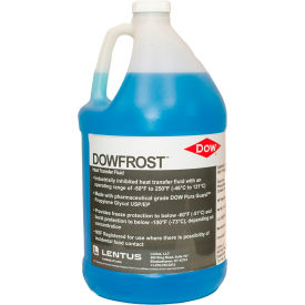 DOW® DOWFROST™ Heat Transfer Fluid 1 Gallon Bottle Blue 9990323 - Pkg Qty 4