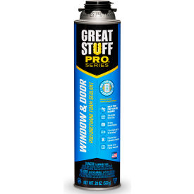 Great Stuff™ PRO™ Window & Door Insulating Foam Sealant 1 Hour Cure Time 20 oz. Capacity 187273 - Pkg Qty 12