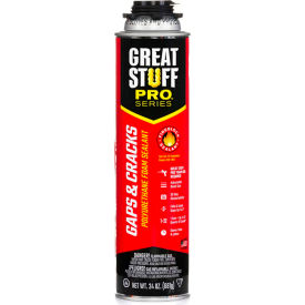 Great Stuff™ PRO™ Gaps & Cracks Polyurethane Foam Sealant 24 oz. Capacity 341557 - Pkg Qty 12