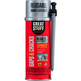 Great Stuff™ Gaps & Cracks Insulating Foam Sealant 1 Hour Cure Time 12 oz. Capacity 99108824 - Pkg Qty 12