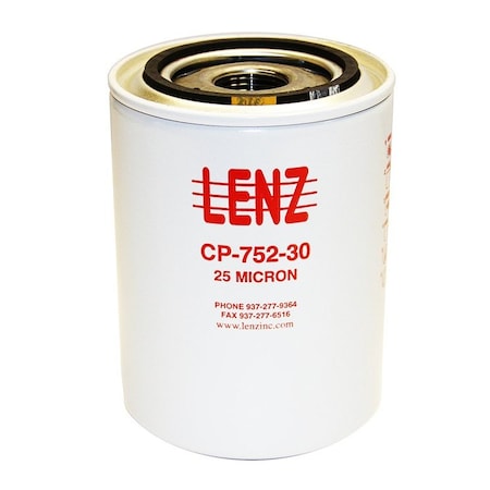Replacement Elements: 10 Micron, 150 PSI, 55 GPM, 1 1/2 in -16 UNF MPN:221013