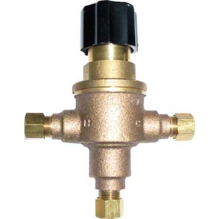 Mixing Valve, Brass, 0.5 to 4.5 gpm MPN:170-LF