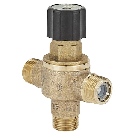 Thermostatic Mixing Valve, 3/4 in Inlet MPN:369-LF