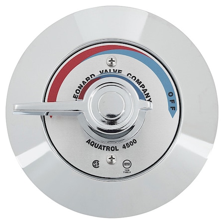 Shower Valve, 1/2 in Outlet, 1/2 in Inlet MPN:4500-VP