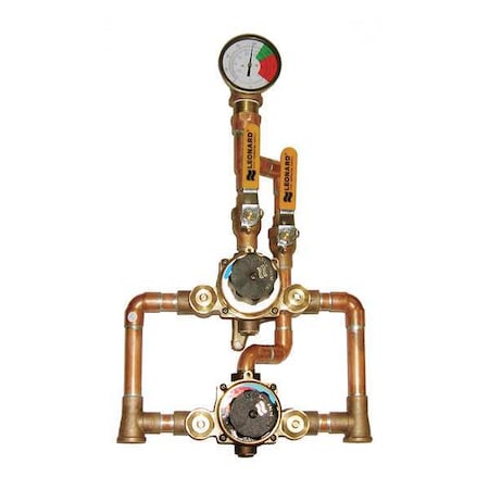 Mixing Valve, Lead Free Bronze, 30 gpm MPN:TM-420B-LF-DT-RF