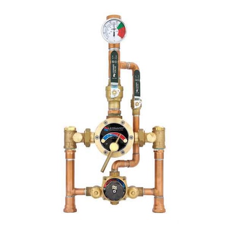 Mixing Valve, Lead Free Bronze, 45 gpm MPN:TM-520B-LF-DT-RF