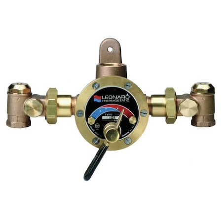 Steam and Water Mixing Valve, Brass MPN:TMS-25-CP
