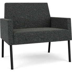 Lesro Mystic Lounge Bariatric Chair Black Frame Connelly Crow Fabric ML1401.SBK-01COCR