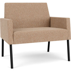 Lesro Mystic Lounge Bariatric Chair Black Frame Connelly Wren Fabric ML1401.SBK-01COWN