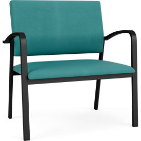 Lesro Newport Bariatric Chair Black Frame Patriot Plus Sea Vinyl NP1401.SBK-01PPSE