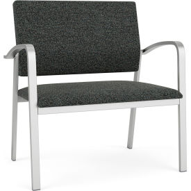 Lesro Newport Bariatric Chair Silver Frame Connelly Crow Fabric NP1401.SSV-01COCR