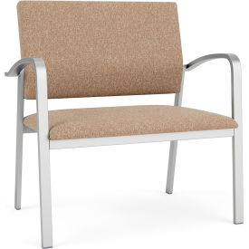 Lesro Newport Bariatric Chair Silver Frame Connelly Wren Fabric NP1401.SSV-01COWN