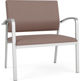 Lesro Newport Bariatric Chair Silver Frame Open House Goose Fabric NP1401.SSV-01OHGS
