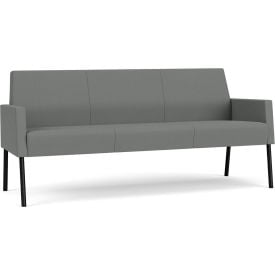 Lesro Mystic Lounge Reception Sofa Black Frame Open House Asteroid Fabric ML1601.SBK-01OHAS