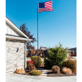 Titan Telescoping Flagpole Kit - 25' Bronze/Black 100-0009