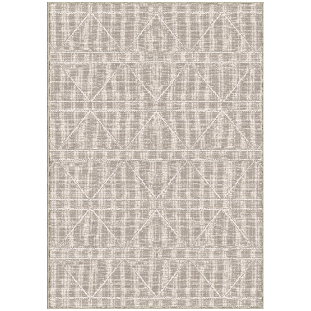 GelPro NeverMove Beckham Area Rug, 24in x 34in, Tan MPN:107-1-2434-B5FX