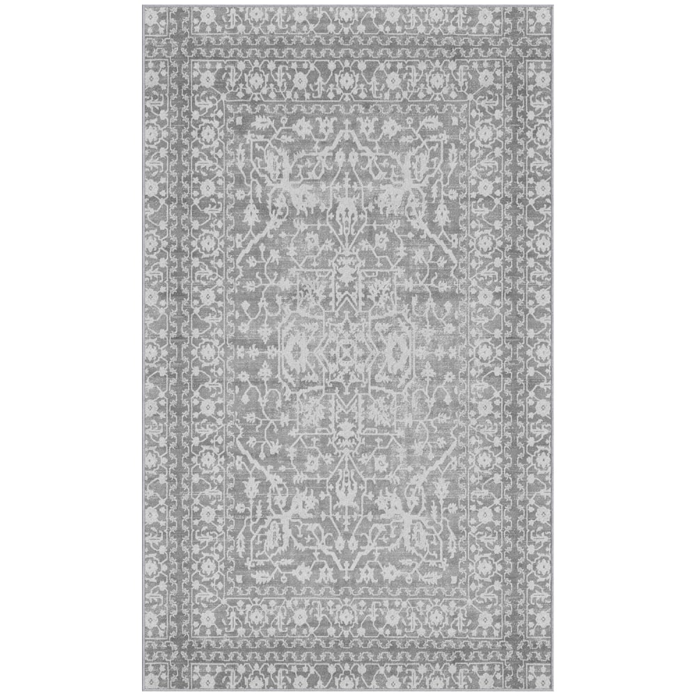 GelPro Nevermove Bella Area Rug, 36in x 60in, Gray MPN:107-1-3660-BPVG
