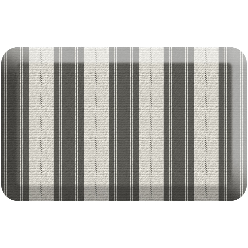 GelPro Designer Comfort Polyurethane Anti-Fatigue Mat For Hard Flooring, 20in x 32in, Taylor Gray MPN:106-P-2032-TYGS