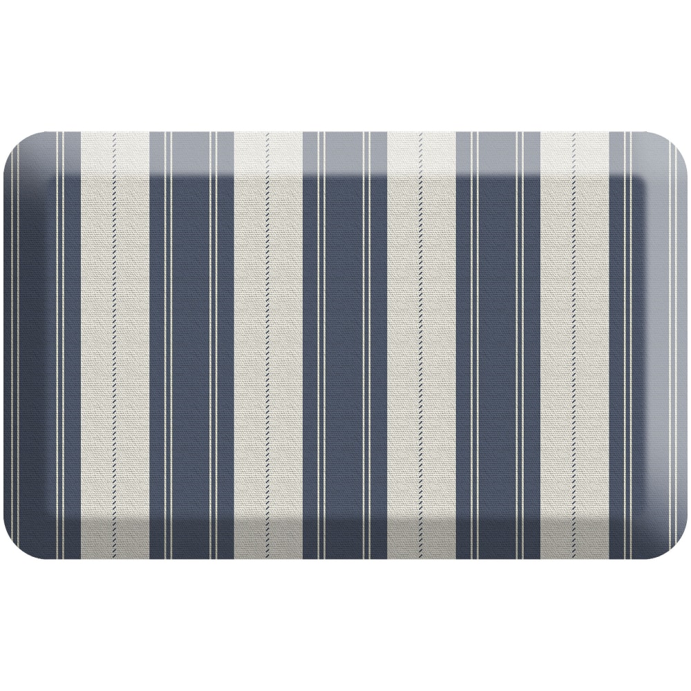 GelPro Designer Comfort Polyurethane Anti-Fatigue Mat For Hard Flooring, 20in x 32in, Taylor Blue MPN:106-P-2032-TYND