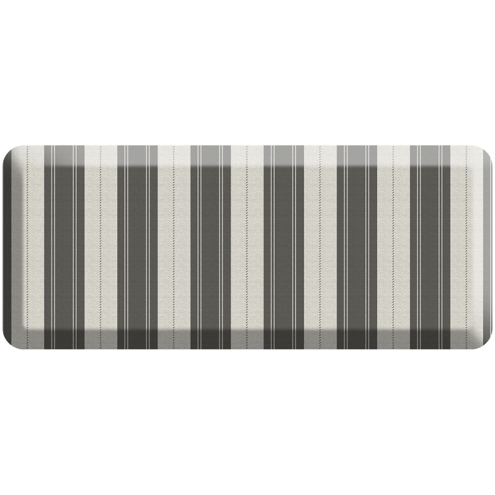 GelPro Designer Comfort Polyurethane Anti-Fatigue Mat For Hard Flooring, 20in x 48in, Taylor Gray MPN:106-P-2048-TYGS