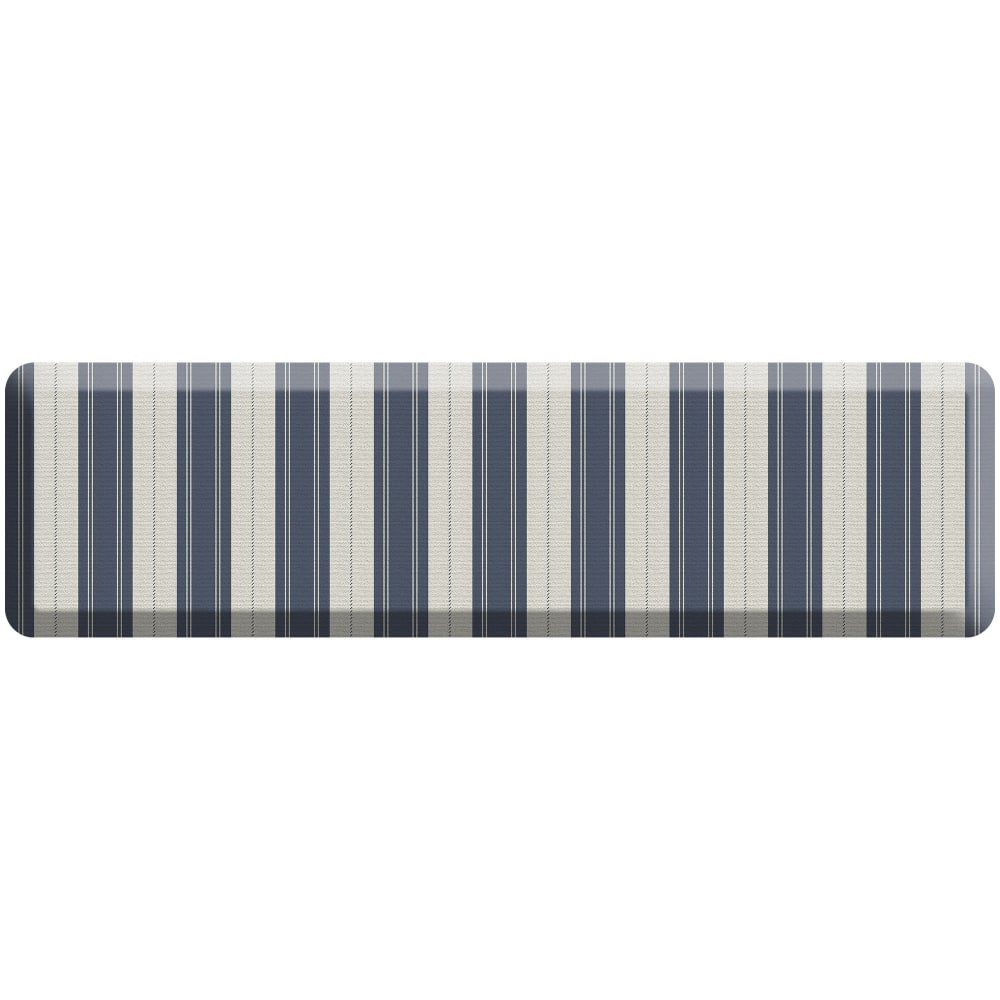 GelPro Designer Comfort Polyurethane Anti-Fatigue Mat For Hard Floors, 20in x 72in, Taylor Blue MPN:106-P-2072-TYND