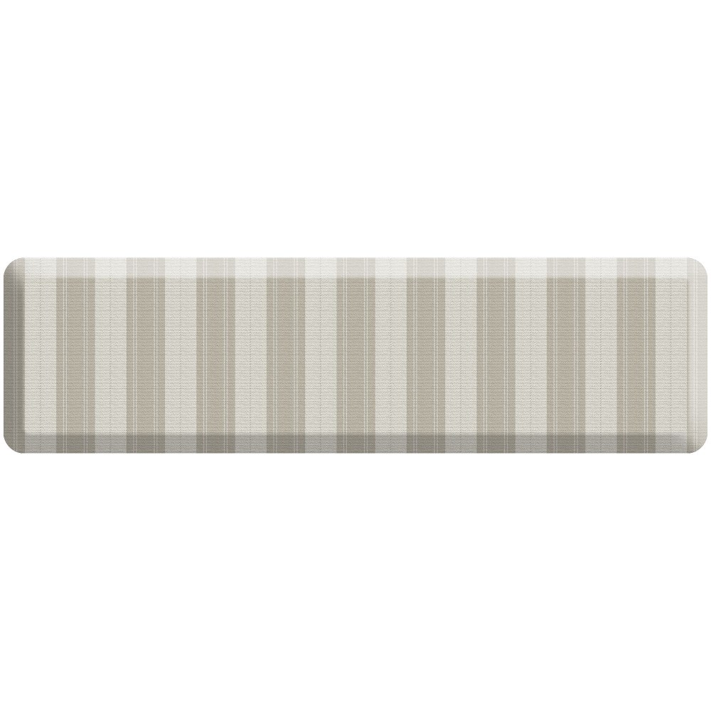 GelPro Designer Comfort Polyurethane Anti-Fatigue Mat For Hard Floors, 20in x 72in, Taylor Khaki MPN:106-P-2072-TYOT