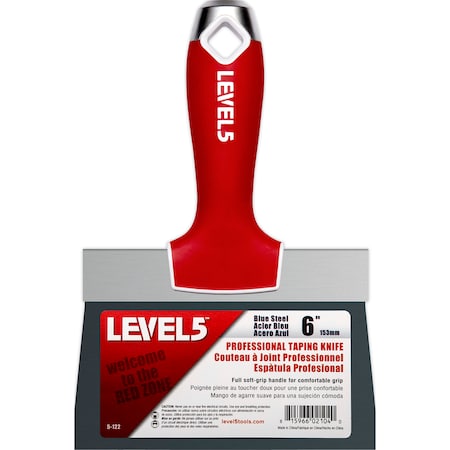 Taping Knife, BS, Soft Grip, 6 MPN:5-122