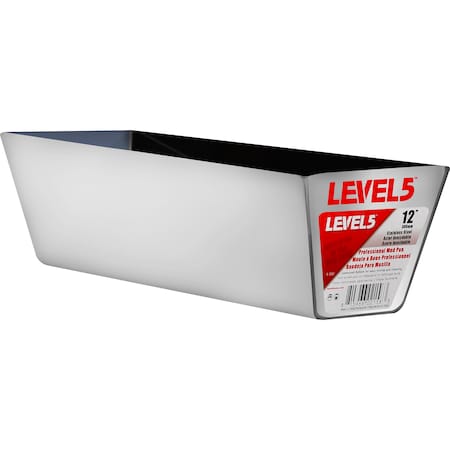 Mud Pan, Stainless Steel, 12