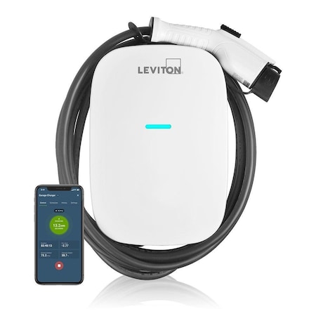 EV Charger, 48 Amp, 208/240 VAC, 18' Cable MPN:EV48W