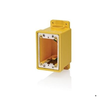 FD Box, 26 cu in, 1, Stainless Steel, Rectangular Shape MPN:FDBX1-YL