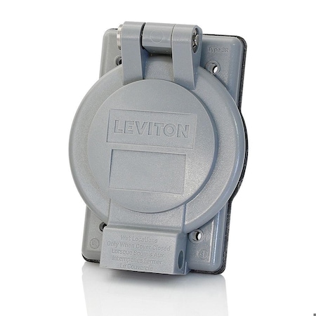 Box Cover, Gray, 4.6875 in H MPN:WP1-G