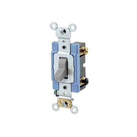 Toggle 15A 3-Way Quiet Gray MPN:1203-2GY