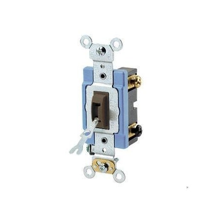 Toggle Locking 3-Way 15A Ind Gr Brown MPN:1203-2L