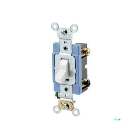 Toggle 15A 3-Way Quiet White MPN:1203-2W