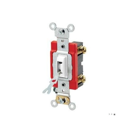 20 Amp, 120/277 Volt, Toggle, Locking Single-Pole Ac Quiet MPN:1221-2WL
